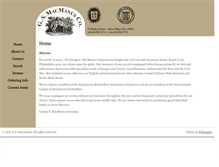 Tablet Screenshot of macmanus-rarebooks.com